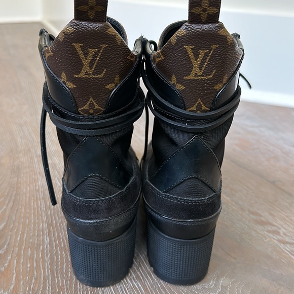 Louis Vuitton platform boot monogram - Picture 4 of 5